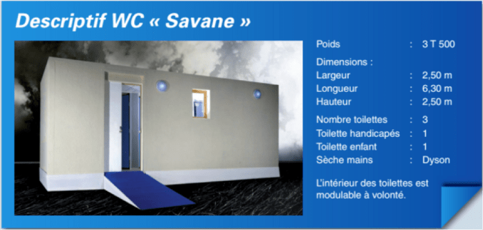 WC "Savane"